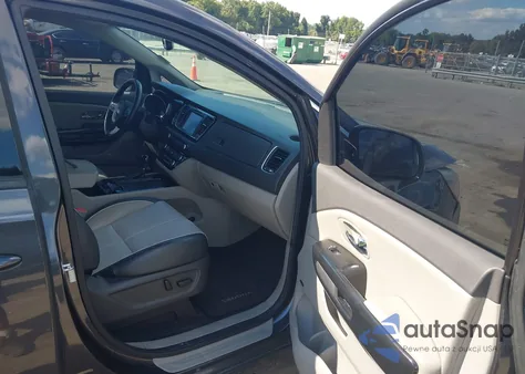 2016 Kia Sedona Sx from USA, damaged, VIN KNDMC5C12G6158194